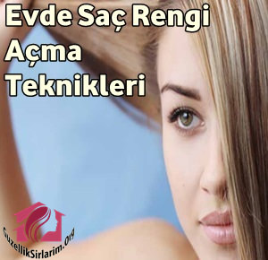 Doğal Yöntemlerle Saç Rengi Nasıl Açılır?