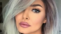 Gri Balyaj ve Gri Balyajlı Saç Modelleri