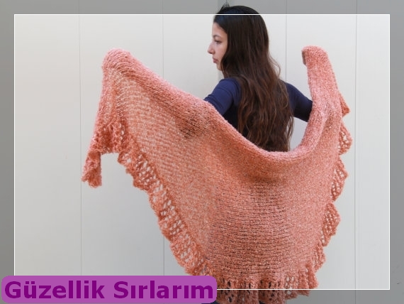 İğne Oyası Örgü Şal Modelleri Örnekleri ve Modası