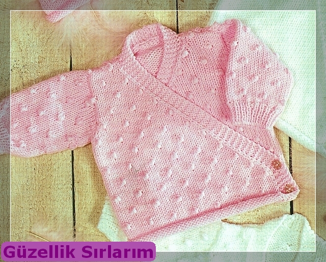 Örgü Kız Bebek Hırka Modelleri ve Kız Bebek Hırka Örnekleri